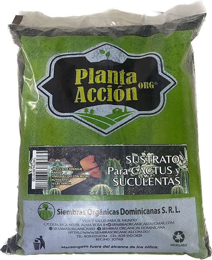 Sustrato para Cactus y Suculentas