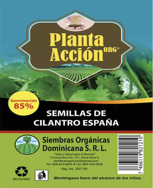 Semillas Cilantro España