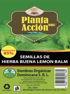 Semillas De Hierba Buena Lemon Balm