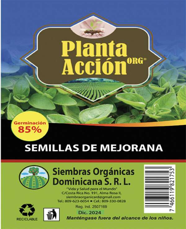 Semillas Mejorana