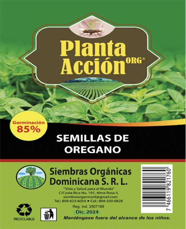 Semillas De Oregano