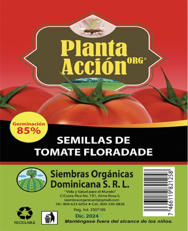 Semillas De Tomate Floradade